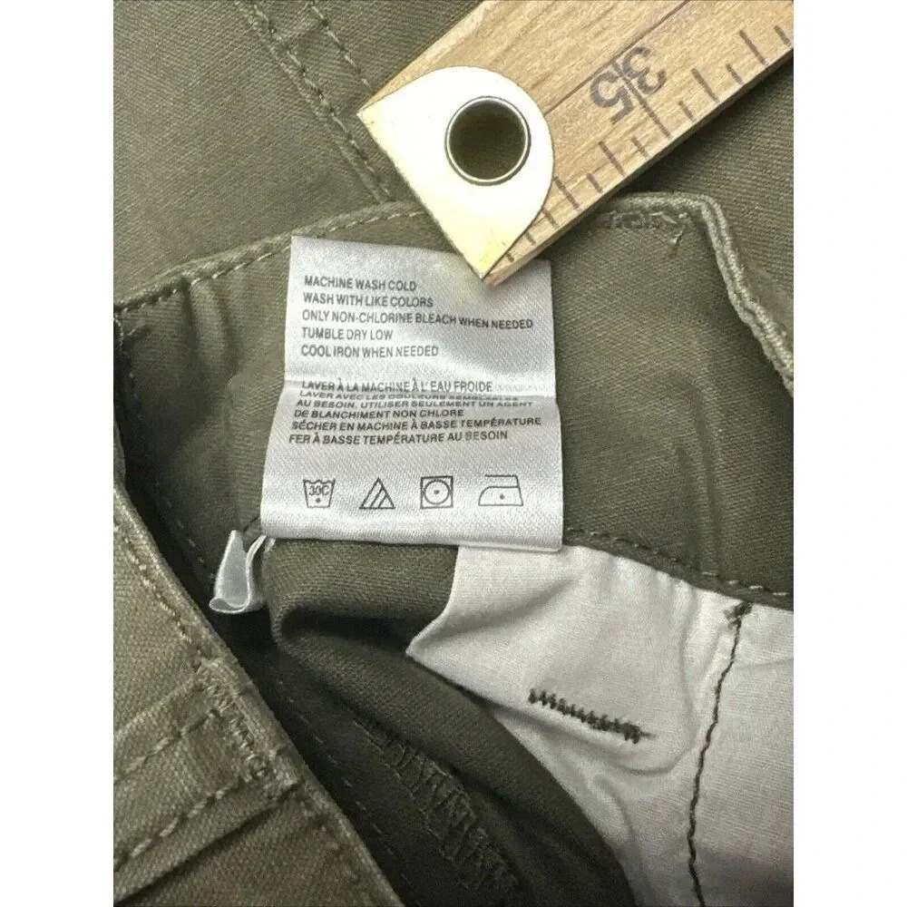 LRG Men’s Lifted Research Group Ripstop Cargo Shorts Green Size 30 New - Picture 12 of 14